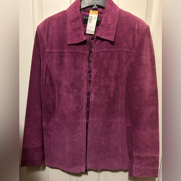 Sears Jackets & Blazers - NWT GENUINE Suede Jacket **VINTAGE**